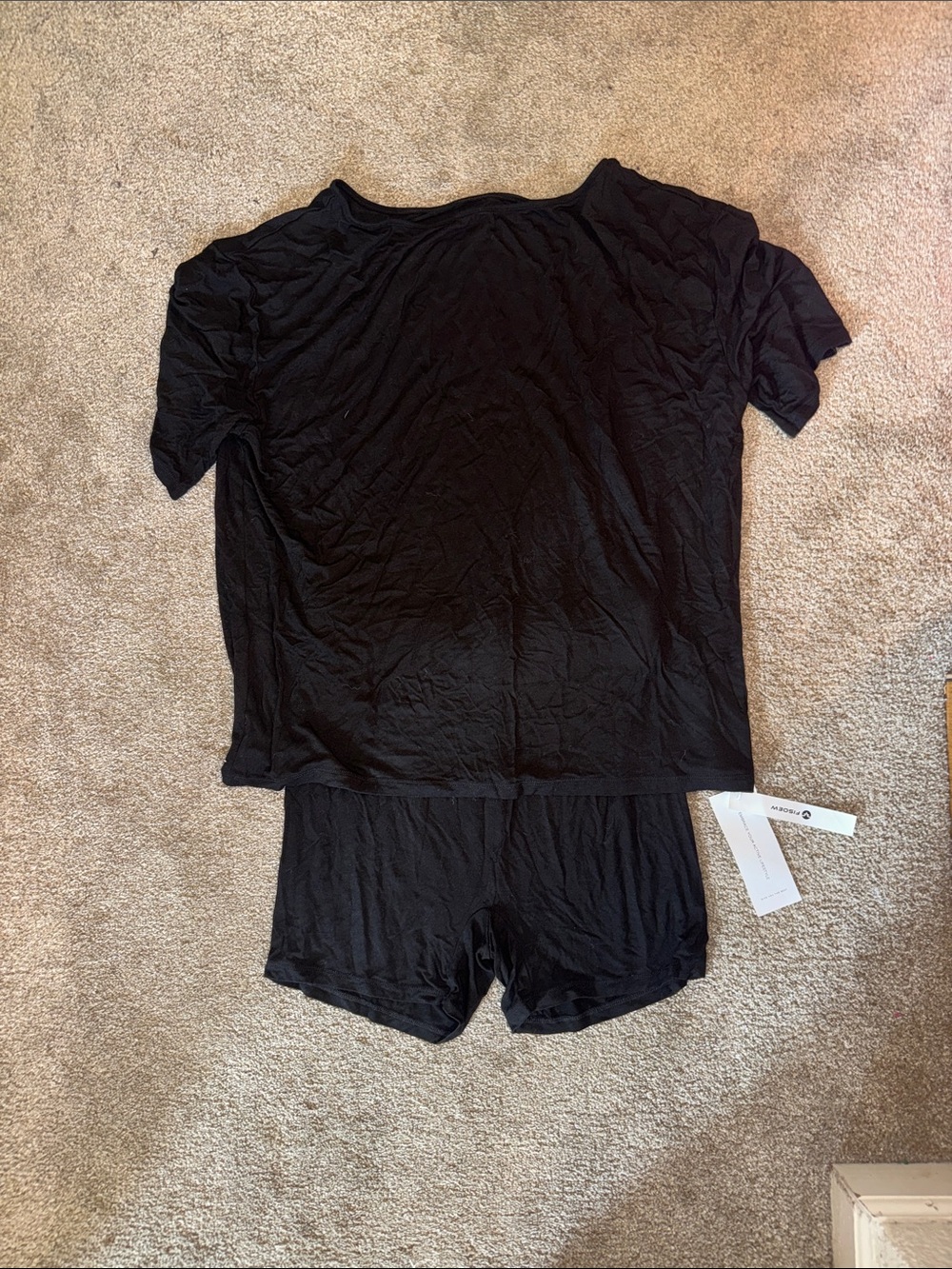 Black two piece set